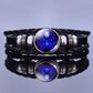 Multilayer Zodiac Sign Leather Bracelet