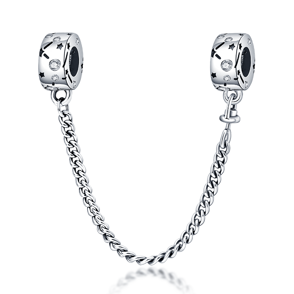 925 Sterling Silver and Crystal Charm Collection