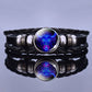 Multilayer Zodiac Sign Leather Bracelet