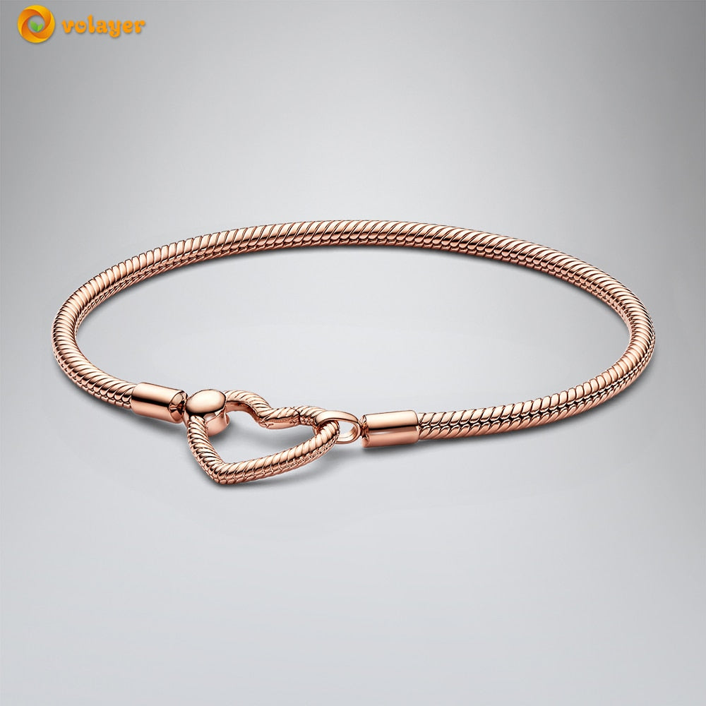 Sterling Silver Pandora-Style Bracelet