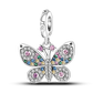 925 Sterling Silver and Crystal Charm Collection