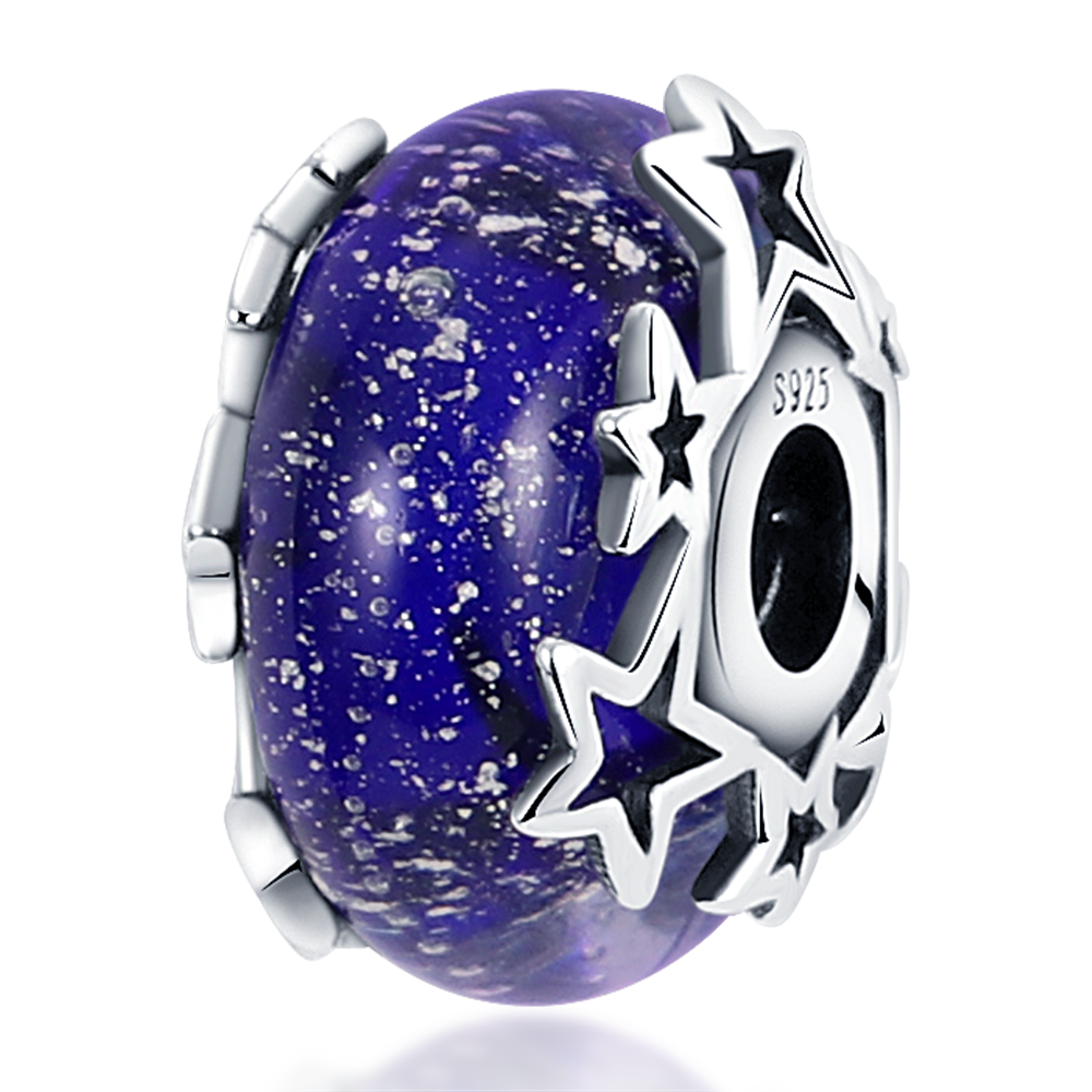 925 Sterling Silver and Crystal Charm Collection
