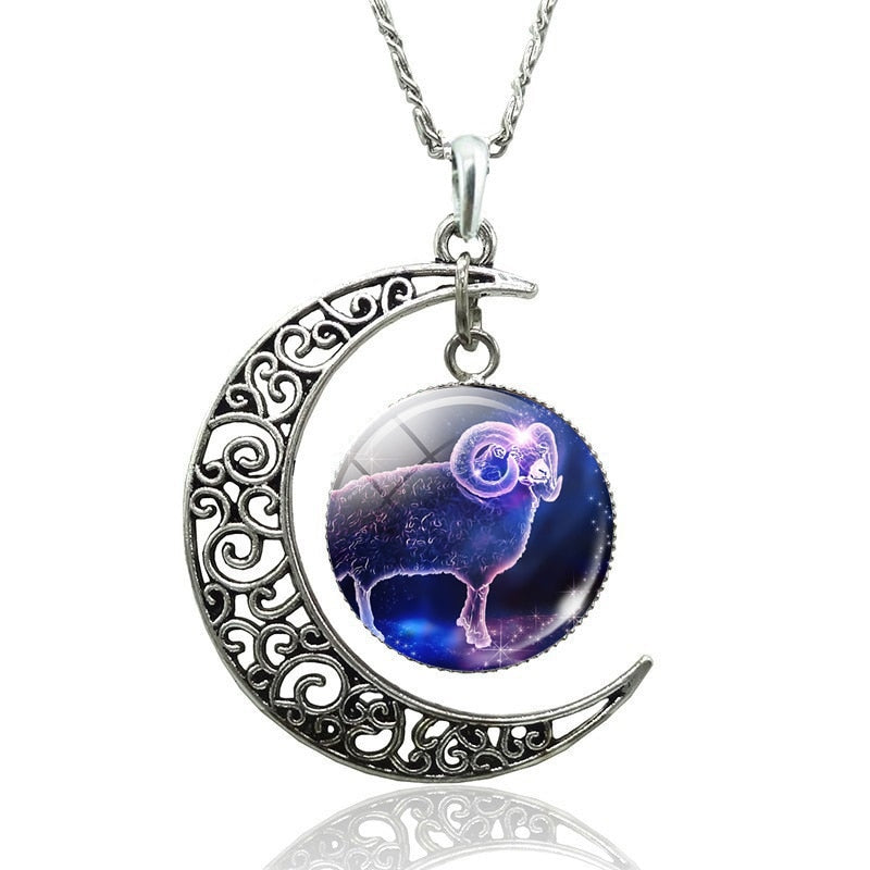 Celestial Zodiac Sign Pendant