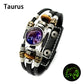 Sign of the Times Leather Bracelet
