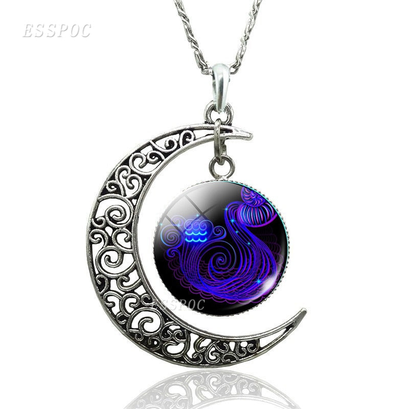 Celestial Zodiac Sign Pendant