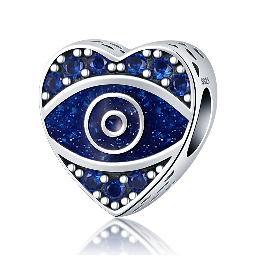 925 Sterling Silver and Crystal Charm Collection
