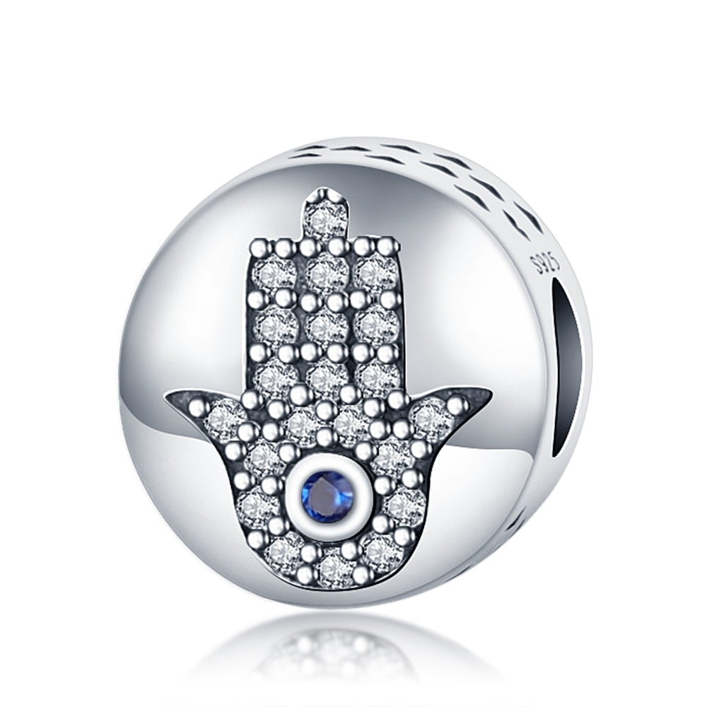 925 Sterling Silver and Crystal Charm Collection