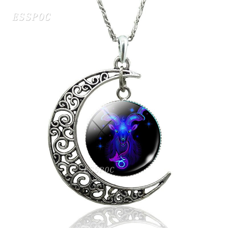 Celestial Zodiac Sign Pendant