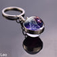 Starry Night Zodiac Sign Pendant/Keychain