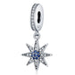 925 Sterling Silver and Crystal Charm Collection