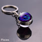 Starry Night Zodiac Sign Pendant/Keychain