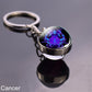 Starry Night Zodiac Sign Pendant/Keychain