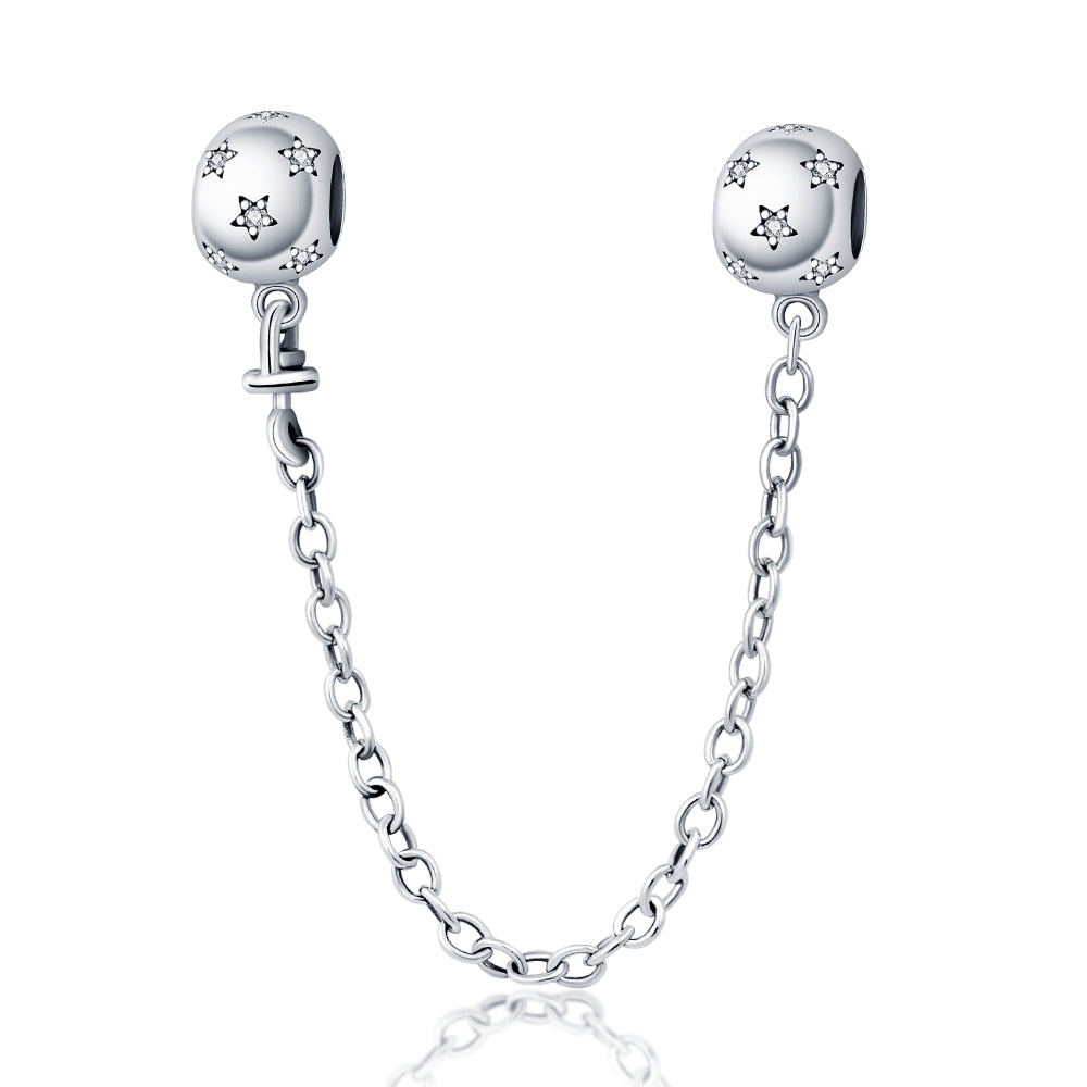 925 Sterling Silver and Crystal Charm Collection