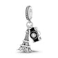 925 Sterling Silver and Crystal Charm Collection