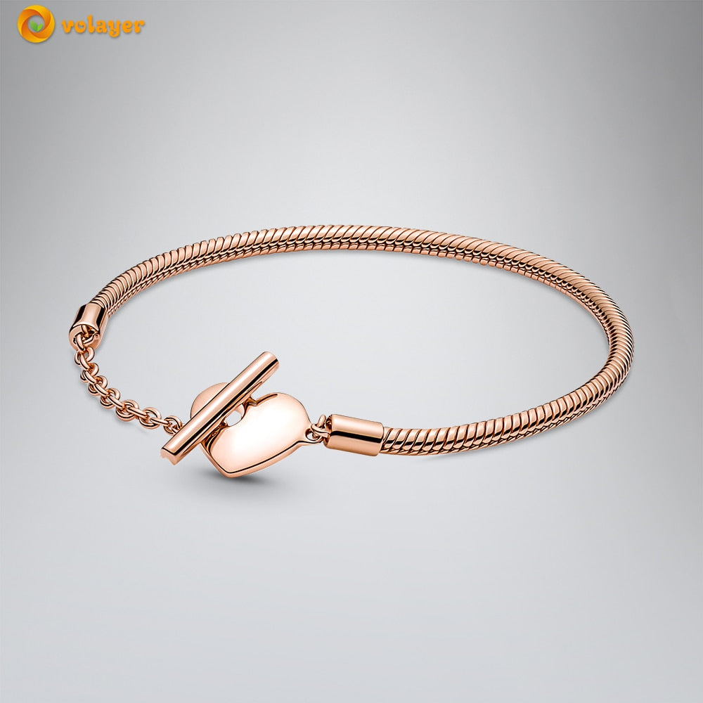 Sterling Silver Pandora-Style Bracelet