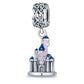 925 Sterling Silver and Crystal Charm Collection